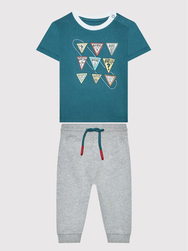 Guess Guess Комплект от тишърт и панталони I2YG04 K5M20 Син Regular Fit