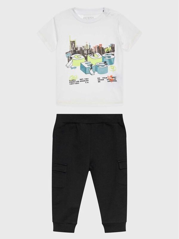 Guess Guess Комплект от тишърт и панталони I3RG18 K6YW0 Цветен Regular Fit