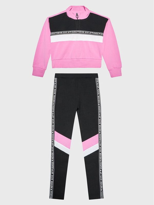 Guess Guess Комплект суитшърт и клин J3RG00 KA6V3 Цветен Regular Fit