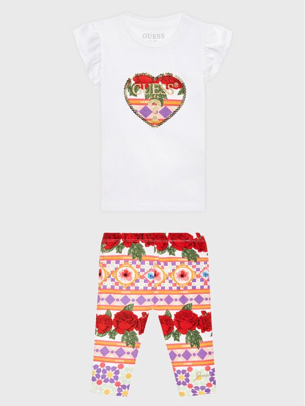 Guess Guess Комплект тишърт и клин A3GG05 K6YW3 Цветен Regular Fit