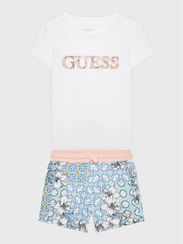 Guess Guess Комплект тишърт и спортни шорти A3GG07 K6YW3 Цветен Regular Fit