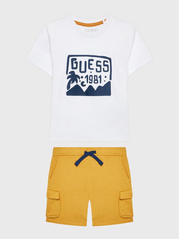 Guess Guess Комплект тишърт и спортни шорти I3GG02 K8HM3 Цветен Regular Fit