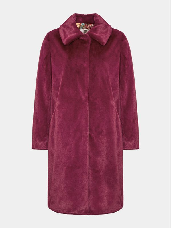 Guess Guess Кожено палто W2BL13 WETS0 Бордо Regular Fit