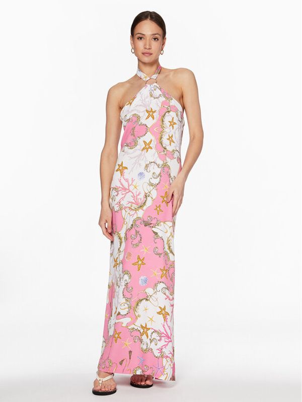 Guess Guess Лятна рокля E3GK03 WF9S0 Розов Regular Fit