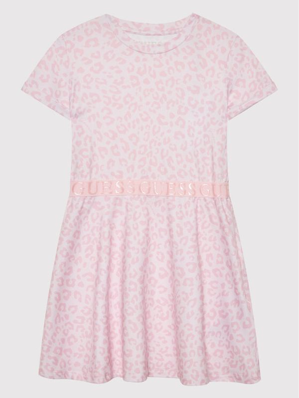 Guess Guess Лятна рокля J2YK16 KAZM0 Розов Regular Fit