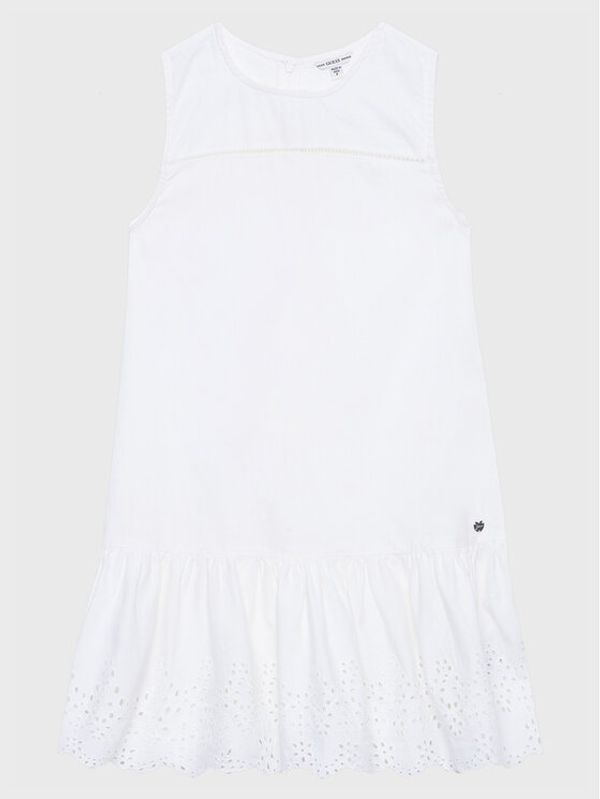 Guess Guess Лятна рокля J3GK10 WCVM0 Бял Regular Fit