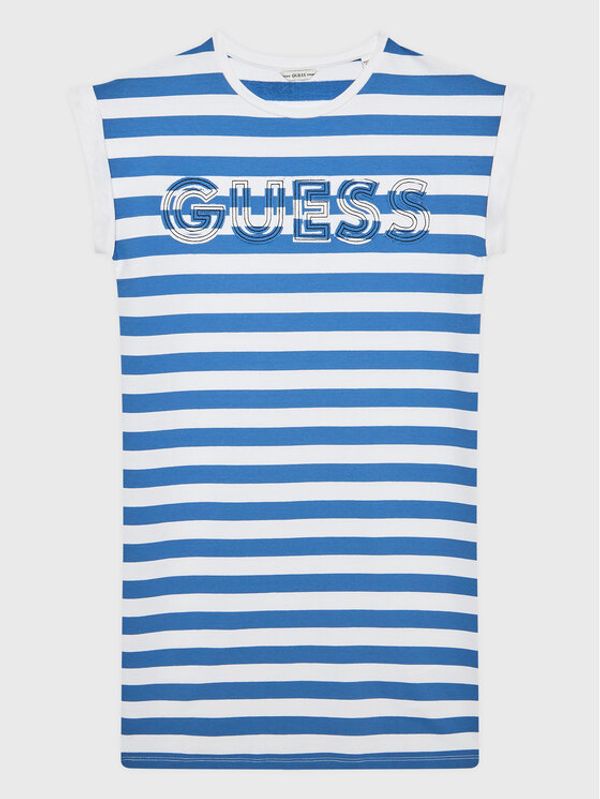 Guess Guess Лятна рокля J3GK21 KBOR3 Син Regular Fit