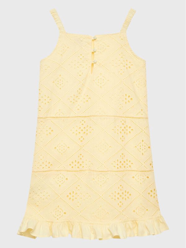 Guess Guess Лятна рокля J3GK23 WFGJ0 Жълт Regular Fit