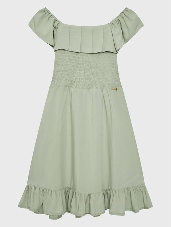 Guess Guess Лятна рокля J3GK36 WFBN0 Зелен Regular Fit