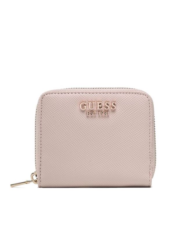Guess Guess Малък дамски портфейл Eco Alexie (EVG) Slg SWEVG8 73737 Розов