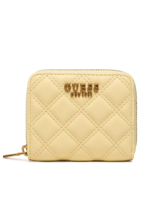 Guess Guess Малък дамски портфейл Giully (QA) Slg SWQA87 48370 Жълт