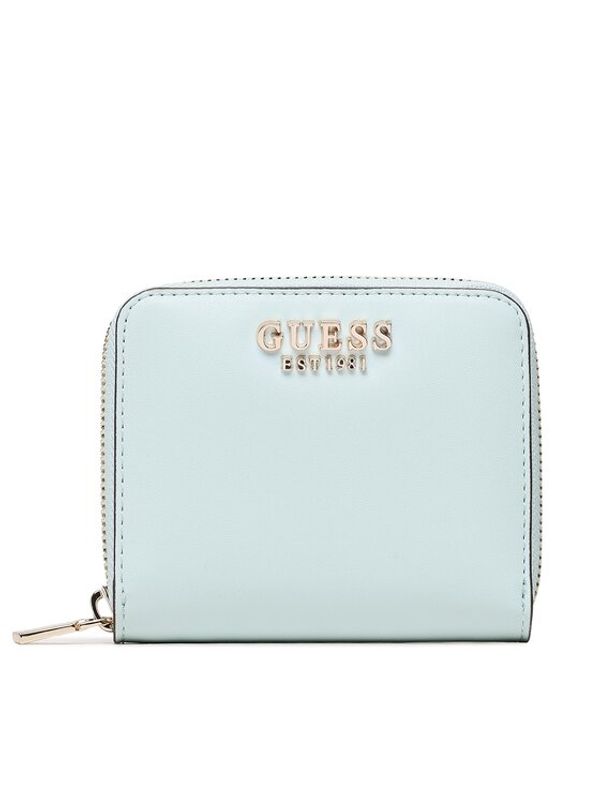 Guess Guess Малък дамски портфейл Laurel (VG) Slg SWVG85 00370 Син