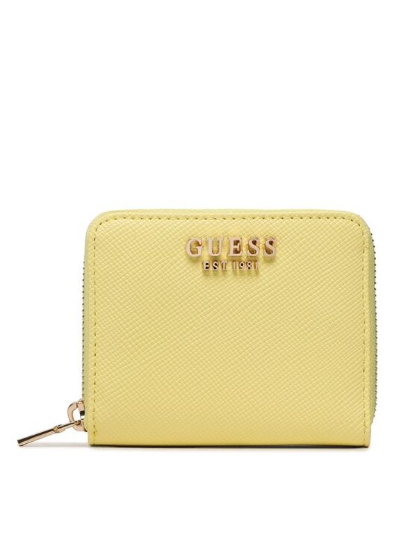 Guess Guess Малък дамски портфейл Laurel (ZG) Slg SWZG85 00370 Жълт