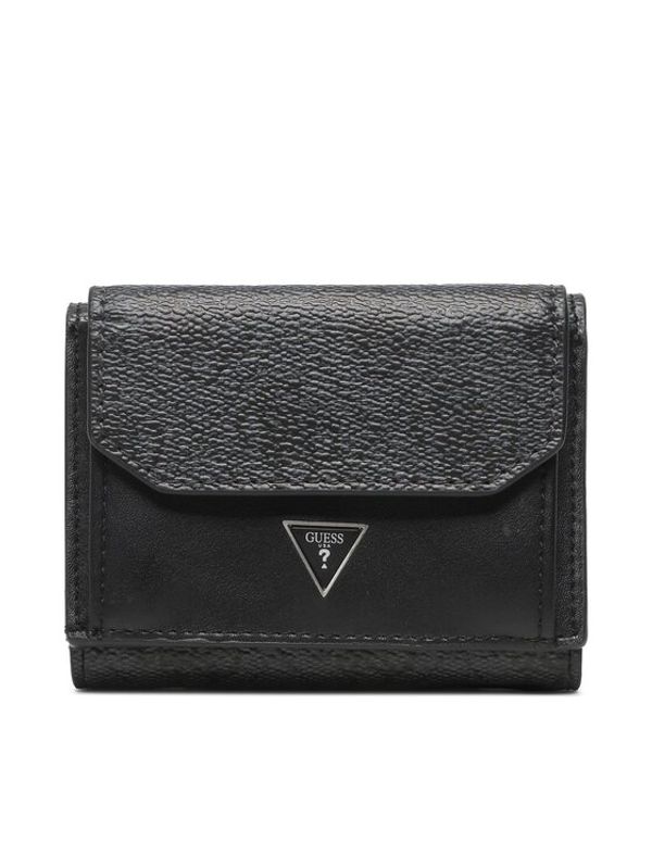 Guess Guess Малък мъжки портфейл Vezzola Smart (SLG) SMEVZL LEA37 Черен