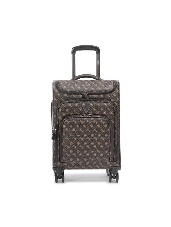 Guess Guess Малък твърд куфар Divvy (Q) Travel TWQ883 09830 Кафяв
