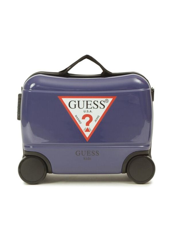 Guess Guess Малък твърд куфар H3GZ04 WFGY0 Тъмносин