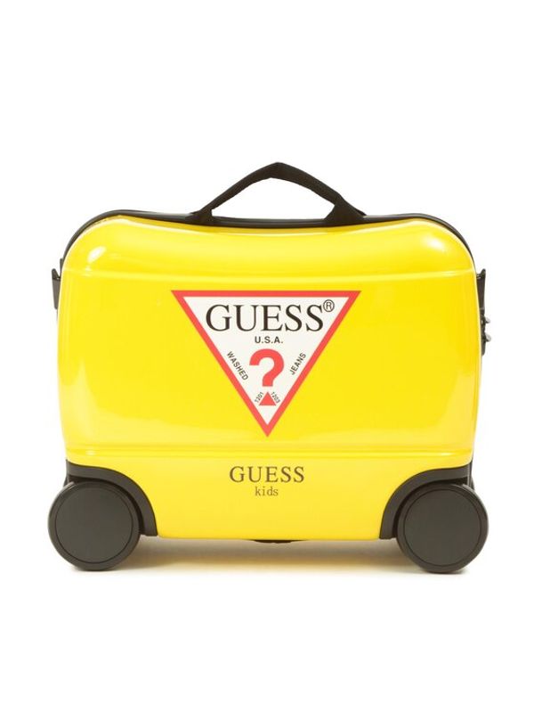 Guess Guess Малък твърд куфар H3GZ04 WFGY0 Жълт