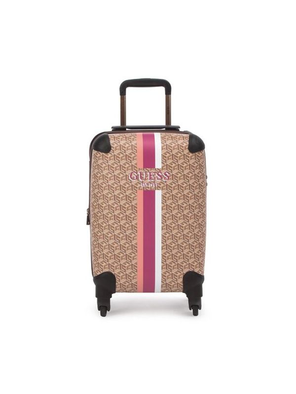 Guess Guess Малък твърд куфар Wilder (S) Travel TWS745 29430 Бежов