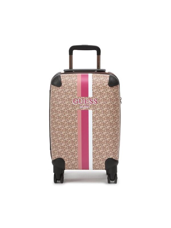 Guess Guess Малък твърд куфар Wilder (S) Travel TWS745 29830 Бежов