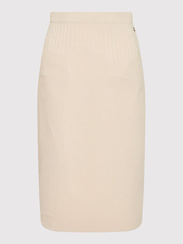 Guess Guess Миди пола W2YD61 Z2U00 Бежов Slim Fit