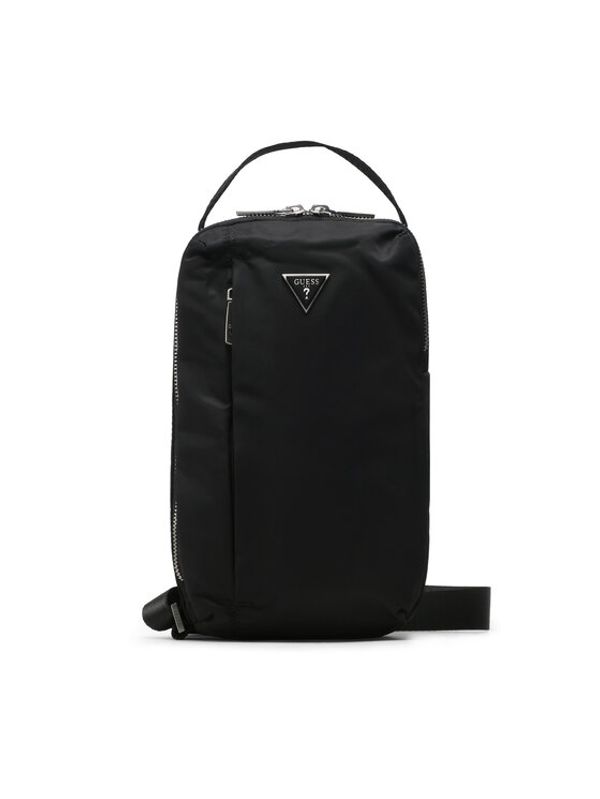 Guess Guess Мъжка чантичка Certosa Nylon Smart HMECRN P2407 Черен