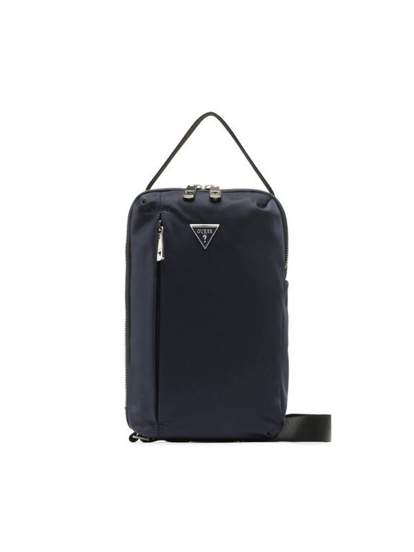 Guess Guess Мъжка чантичка Certosa Nylon Smart HMECRN P2407 Тъмносин