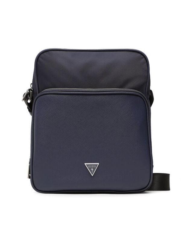 Guess Guess Мъжка чантичка Certosa Nylon Smart HMECRN P3213 Тъмносин