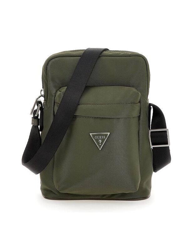 Guess Guess Мъжка чантичка Certosa Nylon Smart Mini Bags HMECRN P3227 Зелен