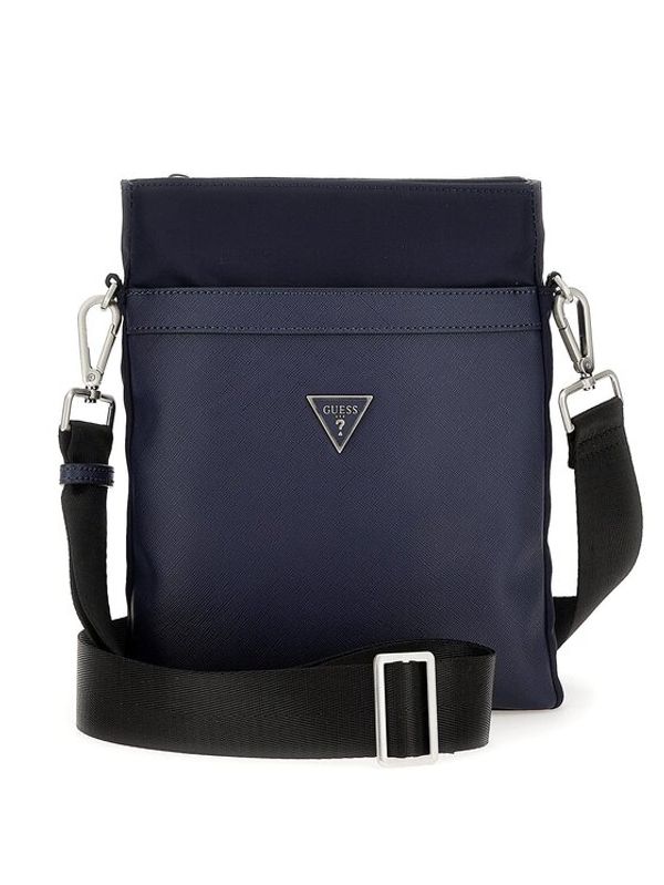 Guess Guess Мъжка чантичка Certosa Nylon Smart Mini Bags HMECRN P3376 Тъмносин