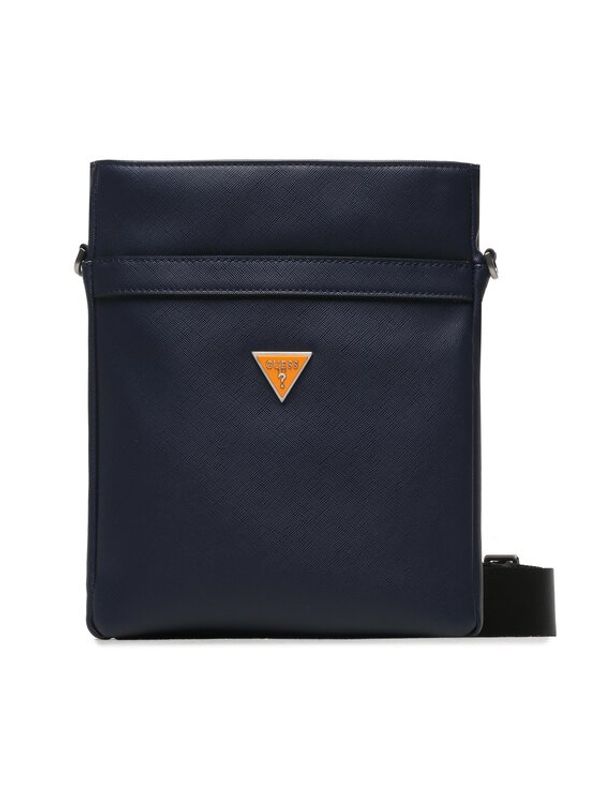 Guess Guess Мъжка чантичка Certosa Saffiano Smart Mini Bags HMECSA P3199 Син