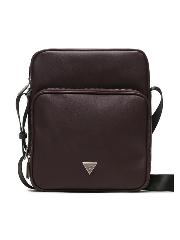 Guess Guess Мъжка чантичка Certosa Sassiano Smart HMECSA P3213 Бордо