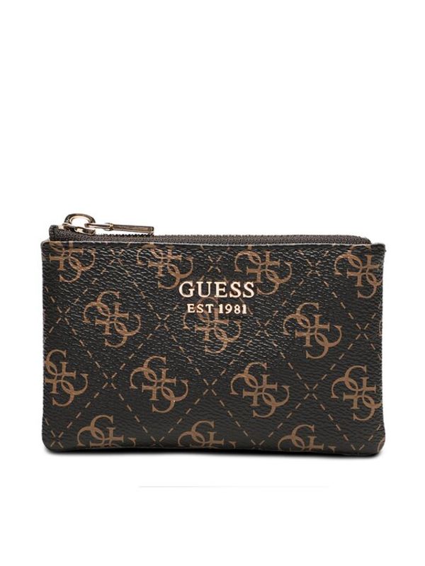Guess Guess Мъжка чантичка Laurel (QE) Slg SWQE85 00340 Кафяв
