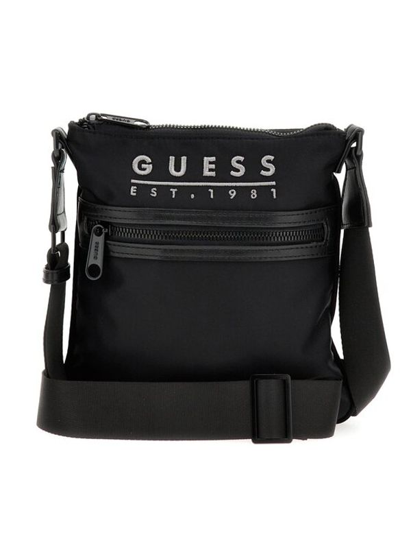 Guess Guess Мъжка чантичка Nola Mini Bags HMVENE P3399 Черен