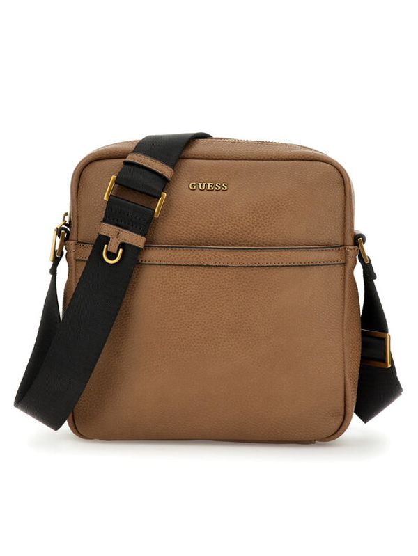 Guess Guess Мъжка чантичка Riviera Mini Bags HMRIVI P2459 Кафяв