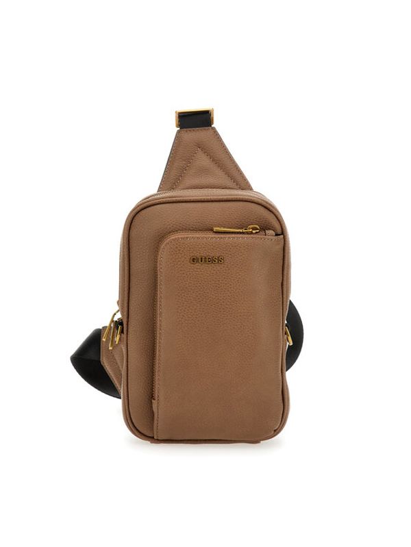 Guess Guess Мъжка чантичка Riviera Mini Bags HMRIVI P3307 Кафяв