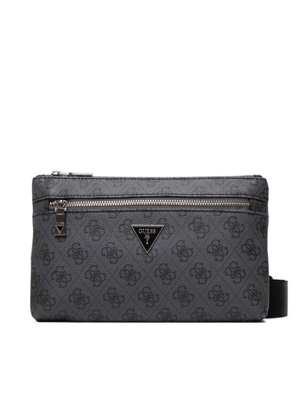Guess Guess Мъжка чантичка Vezzola Flat Xbody W Pocket HMVZZL P2176 Сив