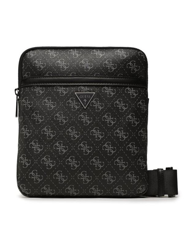 Guess Guess Мъжка чантичка Vezzola Smart HMEVZL P2223 Черен