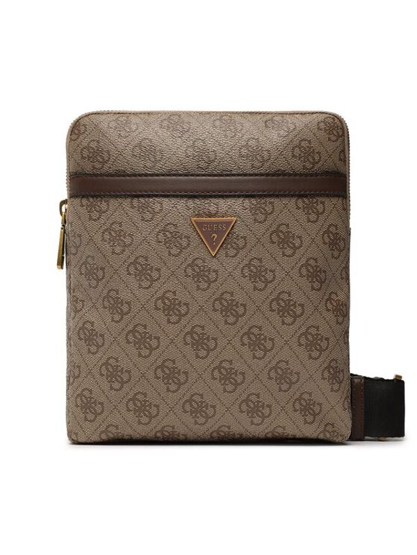 Guess Guess Мъжка чантичка Vezzola Smart HMEVZL P2223 Кафяв
