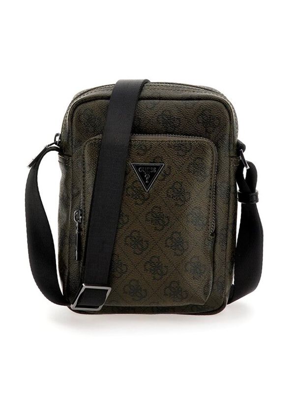 Guess Guess Мъжка чантичка Vezzola Smart HMEVZL P3163 Зелен