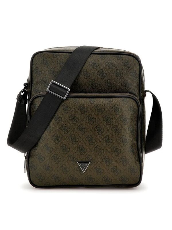 Guess Guess Мъжка чантичка Vezzola Smart HMEVZL P3213 Зелен