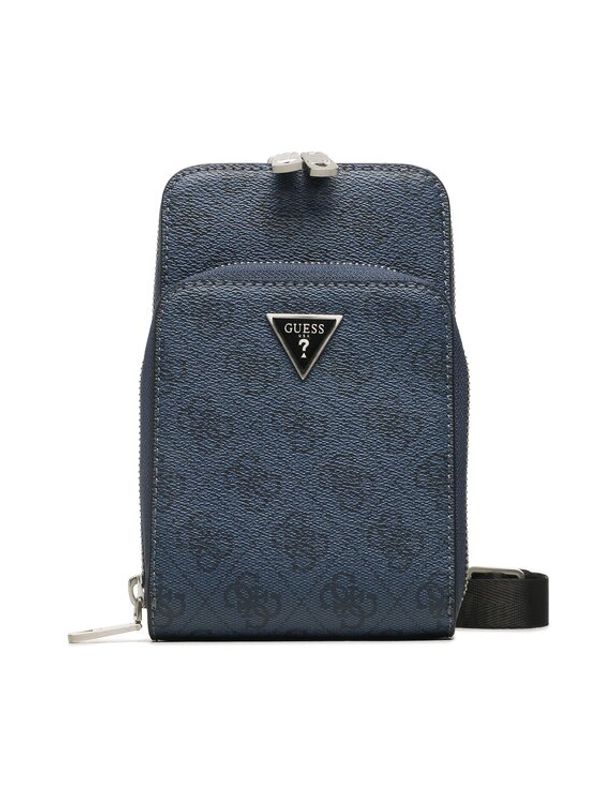 Guess Guess Мъжка чантичка Vezzola Smart HMEVZL P3257 Тъмносин