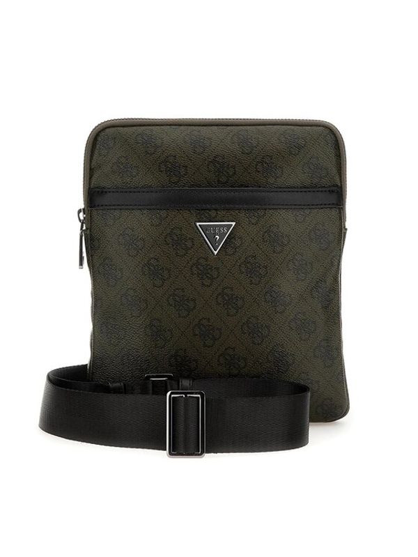 Guess Guess Мъжка чантичка Vezzola Smart Mini Bags HMEVZL P2223 Каки