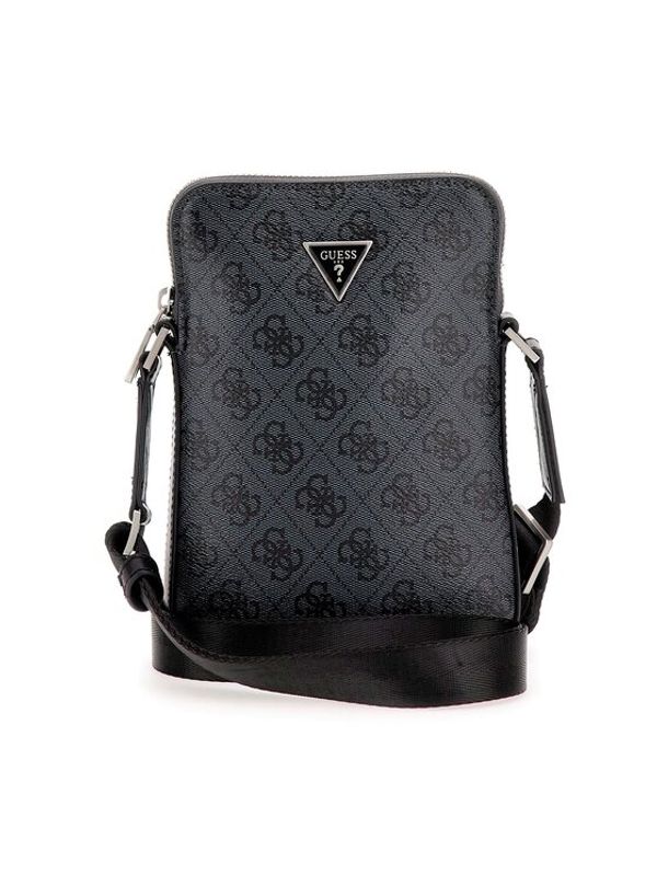 Guess Guess Мъжка чантичка Vezzola Smart Mini Bags HMEVZL P3381 Черен