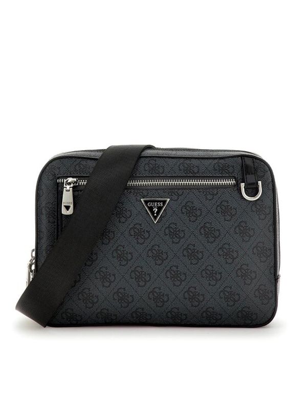 Guess Guess Мъжка чантичка Vezzola Smart Mini Bags HMEVZL P3398 Черен