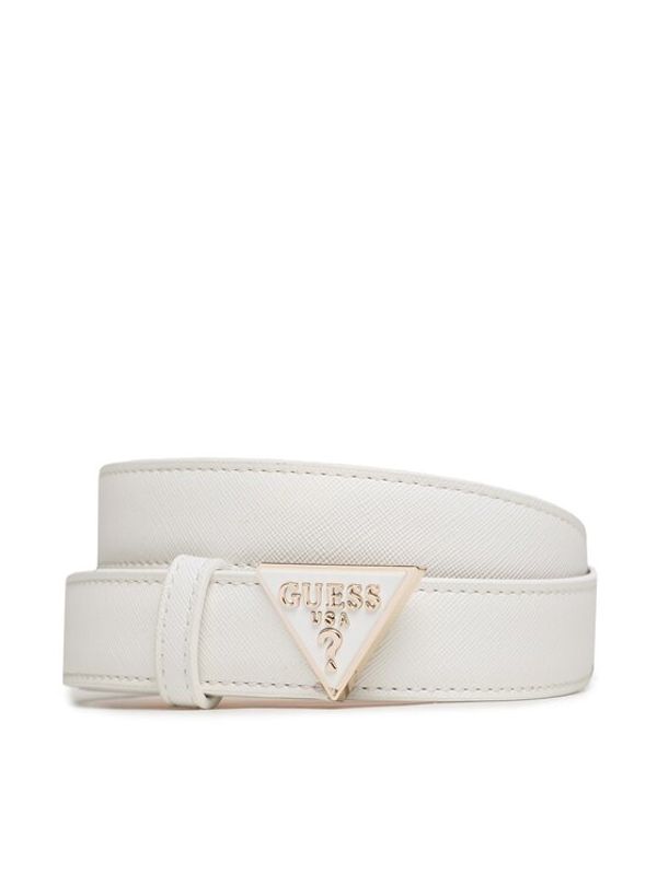 Guess Guess Мъжки колан BW7842 P3325 Бял