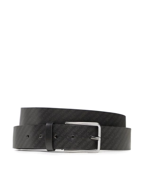 Guess Guess Мъжки колан Certosa Logo Belts BM7734 LEA35 Черен
