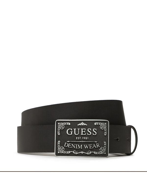 Guess Guess Мъжки колан M3GZ09 L0H90 Черен