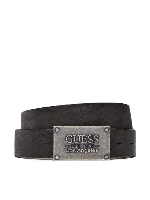 Guess Guess Мъжки колан M3RZ08 L0S40 Черен