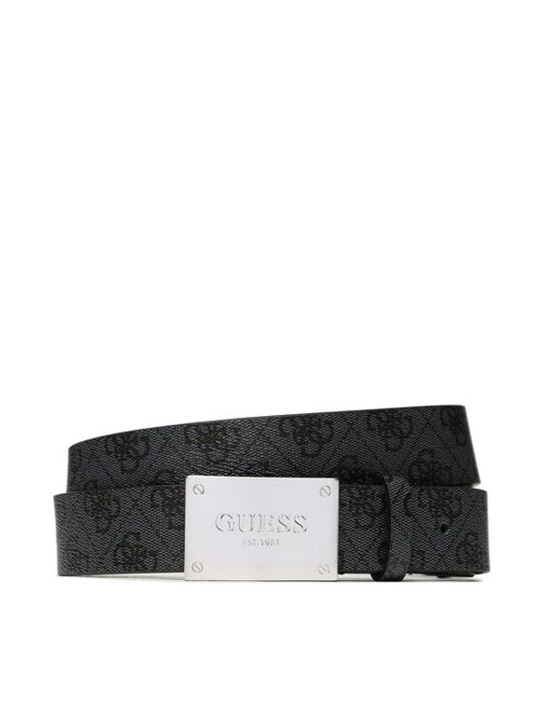Guess Guess Мъжки колан Vezzola Belts BM7669 VIN35 Черен