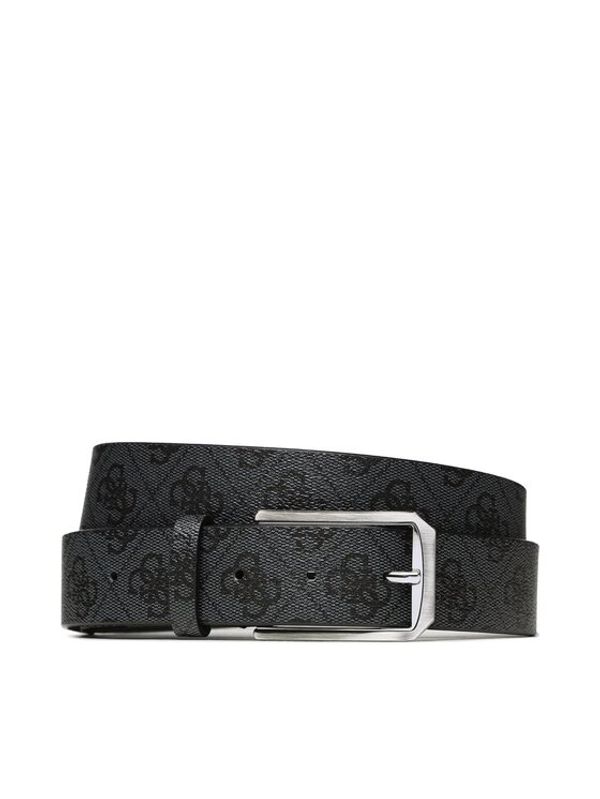 Guess Guess Мъжки колан Vezzola Belts BM7719 VIN35 Черен